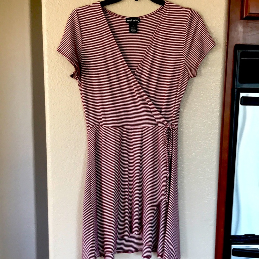 Wet seal, wrap dress